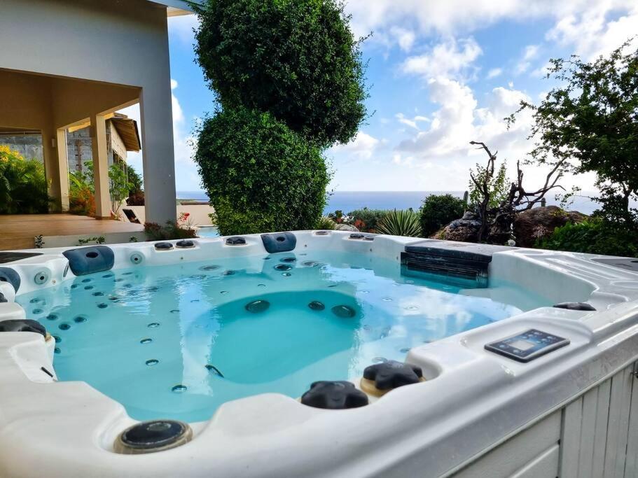 Villa With Pool And Sea View Fontein Экстерьер фото