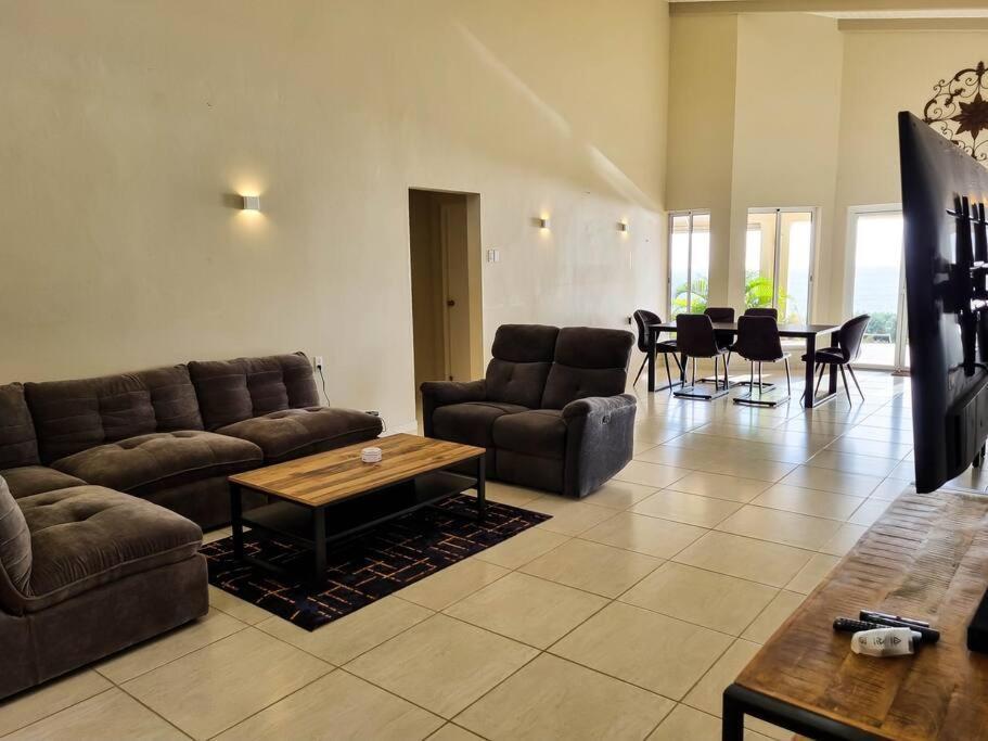 Villa With Pool And Sea View Fontein Экстерьер фото
